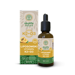 Liposomalni vitamin K2 + D3, 60 ml